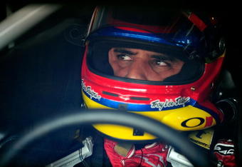 BROOKLYN, MI - AUGUST 15:  Juan Pablo Montoya, driver of the #42 Target Chevrolet prepares to drive during practice for the NASCAR Sprint Cup Series Michigan 400 at Michigan Internetional Speedway on August 15, 2009 in Brooklyn, Michigan.  (Photo by Rusty Jarrett/Getty Images for NASCAR)