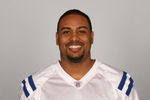 INDIANAPOLIS - 2009:  Raheem Brock of the Indianapolis Colts poses for his 2009 NFL headshot at photo day in Indianapolis, Indiana.  (Photo by NFL Photos)  