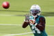 DAVIE, FL - MAY 02: Rookie cornerback Vontae Davis #24 of the Miami Dolphins catches a ball during mini camp on May 2, 2009 at the Miami Dolphins Training facility in Davie, Florida. (Photo by Marc Serota/Getty Images)