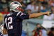 PHILADELPHIA - AUGUST 13:  Tom Brady #12 of the New England Patriots directs his offense against the Philadelphia Eagles on August 13, 2009 at Lincoln Financial Field in Philadelphia, Pennsylvania.  (Photo by Jim McIsaac/Getty Images)
