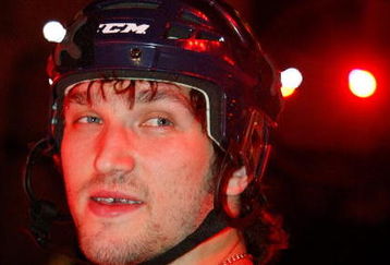 LAS VEGAS - JUNE 16:  NHL player Alex Ovechkin of the Washington Capitals wears retroreflective markers as he is filmed during 2K Sports' first-ever outdoor hockey motion capture for the upcoming video game, 'NHL 2K10' at Caesars Palace June 16, 2009 in Las Vegas, Nevada. The game is scheduled to be released on September 15, 2009, for the PlayStation 2, PlayStation 3, Xbox 360 and Wii video game consoles.  (Photo by Ethan Miller/Getty Images)