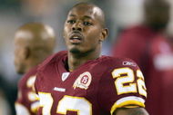PHILADELPHIA - SEPTEMBER 17: Carlos Rogers #22 of the Washington Redskins looks on during the game against the Philadelphia Eagles at Lincoln Financial Field on September 17, 2007 in Philadelphia, Pennsylvania. (Photo by: Chris McGrath/Getty Images)