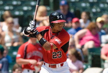 CHICAGO, IL - AUGUST 17: Donovan Tate #23 of the Team One team bats against of the Baseball Factory team during the Under Armour All-America Baseball Game at Wrigley Field on August 17, 2008 in Chicago, Illinois.  (Photo by Dilip Vishwanat/Getty Images)