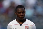 SEATTLE - JULY 04:  Freddy Adu #19 of USA looks on before the 2009 CONCACAF Gold Cup game against Grenada on July 4, 2009 at Qwest Field in Seattle, Washington. (Photo by Otto Greule Jr/Getty Images) 