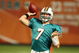 MIAMI - AUGUST 17:  Quarterback Chad Henne #7 of the Miami Dolphins throws a pass against the Jacksonville Jaguars during a preseason game at Landshark Stadium on August 17, 2009 in Miami, Florida.  (Photo by Doug Benc/Getty Images)