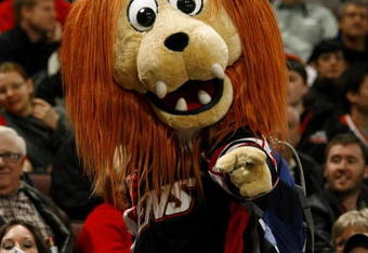 OTTAWA - MARCH 5:  Ottawa Senators mascot Spartacat looks on during the game against the Edmonton Oilers on March 5, 2009 at Scotiabank Place in Ottawa, Ontario, Canada. (Photo by Phillip MacCallum/Getty Images)