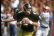 2 Sep 1989:  Quarterback Brett Favre of the Southern Mississippi Golden Eagles looks to pass while rolling out during the Golden Eagles 30-26 victory over the Florida State Seminoles at Roberts Stadium in Hattiesburg, Mississippi.  Mandatory Credit: Allen