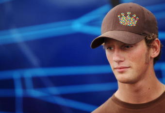 MONZA, ITALY - SEPTEMBER 11:  GP2 driver Romain Grosjean of France and ART Grand Prix team is seen during previews to the Italian Formula One Grand Prix at the Autodromo Nazionale di Monza on September 11, 2008 in Monza, Italy.  (Photo by Mark Thompson/Getty Images)