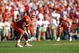 CLEMSON, SC - NOVEMBER 25: Josh Miller #47 the Clemson Tigers gets ready on the field during the game against  the South Carolina Gamecocks at Memorial Stadium on November 25, 2006 in Clemson, South Carolina. South Carolina won 31-28. (Photo by Grant Halverson/Getty Images)