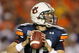 AUBURN, AL - SEPTEMBER 20:  Quarterback Chris Todd #12 of the Auburn Tigers drops back to throw a pass while taking on the LSU Tigers at Jordan-Hare Stadium on September 20, 2008 in Auburn, Alabama. LSU defeated Auburn 26-21.  (Photo by Doug Benc/Getty Images)