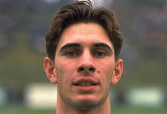10 Oct 1989:  Portrait of Paul Lake of England during the UEFA U21 Championship Quarter-final against Poland at Jastrzebie in Poland. \ Mandatory Credit: David Cannon /Allsport