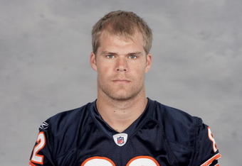 CHICAGO - 2009:  Greg Olsen of the Chicago Bears poses for his 2009 NFL headshot at photo day in Chicago, Illinois. (Photo by NFL Photos)  