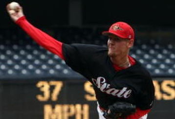 SAN DIEGO, CA- APRIL 3:  Starting Pitcher Stephen Strasburg #37 of the San Diego State Aztecs throws from the mound against the UC Davis Aggies during their game on April 3, 2009 at Petco Park in San Diego, California. (Photo by Donald Miralle/Getty Images)