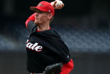 SAN DIEGO, CA- APRIL 3:  Starting Pitcher Stephen Strasburg #37 of the San Diego State Aztecs throws from the mound against the UC Davis Aggies during their game on April 3, 2009 at Petco Park in San Diego, California. (Photo by Donald Miralle/Getty Images)