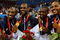 BEIJING - AUGUST 24:  (L-R) Kobe Bryant #10, LeBron James #6, Dwyane Wade #9  and Carmelo Anthony #15  of the United States hold up their medals after defeating Spain in the gold medal game during Day 16 of the Beijing 2008 Olympic Games at the Beijing Olympic Basketball Gymnasium on August 24, 2008 in Beijing, China.  (Photo by Streeter Lecka/Getty Images)