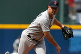 ATLANTA - JUNE 27:  Starting pitcher Tim Wakefield #49 of the Boston Red Sox against the Atlanta Braves at Turner Field on June 27, 2009 in Atlanta, Georgia.  (Photo by Kevin C. Cox/Getty Images)