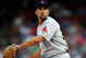 ARLINGTON, TX - JULY 20: Pitcher John Smoltz #29 of the Boston Red Sox on July 20, 2009 at Rangers Ballpark in Arlington, Texas. (Photo by Ronald Martinez/Getty Images)