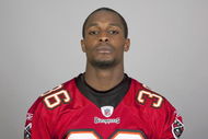TAMPA, FL - 2009: Tanard Jackson of the Tampa Bay Buccaneers poses for his 2009 NFL headshot at photo day in Tampa, Florida. (Photo by NFL Photos)