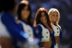 IRVING, TX - OCTOBER 26:  Abigail Klein of the Dallas Cowboys Cheerleaders performs during a game against the Tampa Bay Buccaneers at Texas Stadium on October 26, 2008 in Irving, Texas.  (Photo by Ronald Martinez/Getty Images)