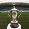 SYDNEY, AUSTRALIA - AUGUST 21:  The Bledisloe cup is displayed during the New Zealand All Blacks captain's run at ANZ Stadium on August 21, 2009 in Sydney, Australia.  (Photo by Robert Gray/Getty Images)