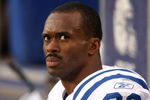GREEN BAY, WI - OCTOBER 19:  Wide receiver Marvin Harrison #88 sits on the bench during the game against the Green Bay Packers on October 19, 2008 at Lambeau Field in Green Bay Wisconsin. The Packers won 34-14.  (Photo by Stephen Dunn/Getty Images)