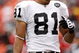 KANSAS CITY, MO - SEPTEMBER 14:  Chaz Schilens #81 of the Oakland Raiders looks on during their NFL game against the Kansas City Chiefs at Arrowhead Stadium on September 14, 2008 in Kansas City, Missouri. The Raiders defeated the Chiefs 23-8. (Photo by Jamie Squire/Getty Images)