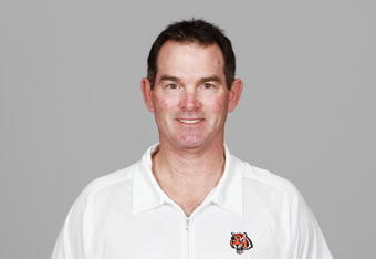 CINCINNATI - 2008:  Mike Zimmer of the Cincinnati Bengals poses for his 2008 NFL headshot at photo day in Cincinnati, Ohio.  (Photo by Getty Images)