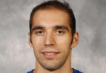NEW YORK - SEPTEMBER 14:  Michal Roszival of the New York Rangers poses for a portrait at Madison Square Garden on September 14, 2006 in New York, New York.  (Photo by Getty Images)
