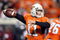 STILLWATER, OK - NOVEMBER 29:  Quarterback Zac Robinson #11 of the Oklahoma State Cowboys drops back to pass against the Oklahoma Sooners at Boone Pickens Stadium on November 29, 2008 in Stillwater, Oklahoma.  (Photo by Ronald Martinez/Getty Images)