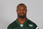 EAST RUTHERFORD, NJ - 2009:  Bart Scott of the New York Jets poses for his 2009 NFL headshot at photo day in East Rutherford, New Jersey.  (Photo by NFL Photos)    