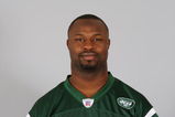 EAST RUTHERFORD, NJ - 2009:  Bart Scott of the New York Jets poses for his 2009 NFL headshot at photo day in East Rutherford, New Jersey.  (Photo by NFL Photos)    