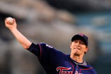 ANAHEIM, CA - JULY 23:  Scott Baker #30 of the Minnesotta Twins throws a pitch against the Los Angeles Angels of Anaheim during the first inning of the baseball game on July 23, 2009 in Anaheim, California.  (Photo by Kevork Djansezian/Getty Images)
