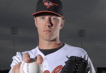 FORT LAUDERDALE, FL - FEBRUARY 23: Chris Tillman #8 of the Baltimore Orioles poses during photo day at the Orioles spring training complex on February 23, 2009 in Ft. lauderdale, Florida. (Photo by Marc Serota/Getty Images)