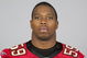 TAMPA, FL - 2009:  Angelo Crowell of the Tampa Bay Buccaneers poses for his 2009 NFL headshot at photo day in Tampa, Florida.  (Photo by NFL Photos)     