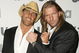 NEW YORK - MARCH 26: WWE wrestlers Shawn Michaels and Triple H attend the USA Network Upfront at The Modern on March 26, 2008 in New York City. (Photo by Andrew Walker/Getty Images)