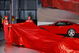 6th Feb 2002:  Michael Schumacher (L) of Germany and Rubens Barrichello of Brazil and Ferrari remove the covers of the new Ferrari car during the press conference held to launch the new Ferrari F2002 Formula One car in Maranello, Italy.  \ Mandatory Credit: Mark Thompson /Allsport