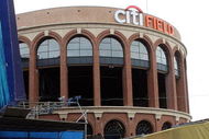 FLUSHING, NY - SEPTEMBER 25: CitiField is seen from the New York Mets bullpen at Shea Stadium on September 25, 2008 in the  Flushing neighborhood of the Queens borough of New York City. The New York Mets will move from Shea Stadium at the conclusion of their 2008 season for their new home at Citi Field.  (Photo by Nick Laham/Getty Images)