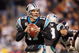 CHARLOTTE, NC - DECEMBER 14:  Quarterback Jake Delhomme #17 of the Carolina Panthers looks to pass the ball during the game against the Denver Broncos at Bank of America Stadium on December 14, 2008 in Charlotte, North Carolina. (Photo by: Streeter Lecka/Getty Images)