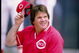 1989: Pete Rose of the Cincinnati Reds looks on during batting practice. Mandatory Credit: Allen Steele /Allsport