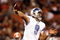 CLEVELAND - AUGUST 22:  Matthew Stafford #9 of the Detroit Lions throws to a reciever against the Cleveland Browns during the second quarter of their NFL game in Cleveland Browns Stadium on August 22, 2009 in Cleveland, Ohio.  (Photo by Matt Sullivan/Getty Images)
