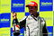 VALENCIA, SPAIN - AUGUST 23:  Rubens Barrichello of Brazil and Brawn GP celebrates on the podium after winning the European Formula One Grand Prix at the Valencia Street Circuit on August 23, 2009, in Valencia, Spain.  (Photo by Clive Mason/Getty Images)