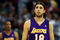 DENVER - MAY 25:  Sasha Vujacic #18 of the Los Angeles Lakers looks on in the fourth quarter against the Denver Nuggets in Game Four of the Western Conference Finals during the 2009 NBA Playoffs at Pepsi Center on May 25, 2009 in Denver, Colorado. NOTE TO USER: User expressly acknowledges and agrees that, by downloading and or using this photograph, User is consenting to the terms and conditions of the Getty Images License Agreement.  (Photo by Jed Jacobsohn/Getty Images)