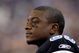 Detroit Lions wide receiver Charles Rogers watches play during  a Thanksgiving Day game, November 24, 2005, at Ford Field, Detroit.  The Atlanta Falcons defeated the Lions 27 - 7.  (Photo by Al Messerschmidt/Getty Images)