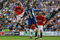 WIGAN, ENGLAND - AUGUST 22:  Wayne Rooney (L) of Manchester United scores the opening goal during the Barclays Premier League match between Wigan Athletic and Manchester United at the DW Stadium on August 22, 2009 in Wigan, England.  (Photo by Alex Livesey/Getty Images)