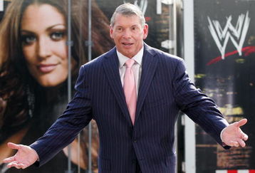 GREEN BAY, WI - JUNE 22:   Vince McMahon attends a press conference about the WWE at the Austin Straubel International Airport on June 22, 2009 in Green Bay, Wisconsin.  (Photo by Mark A. Wallenfang/Getty Images)