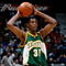 ATLANTA - NOVEMBER 16: Kevin Durant #35 of the Seattle SuperSonics looks for an open pass during the game against the Atlanta Hawks on November 16, 2007 at Philips Arena in Atlanta, Georgia. The Sonics won 126-123 in double overtime. NOTE TO USER: User expressly acknowledges and agrees that, by downloading and/or using this Photograph, user is consenting to the terms and conditions of the Getty Images License Agreement. (Photo by Kevin C. Cox/Getty Images)