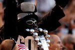 OAKLAND, CA - AUGUST 13:  An Oakland Raiders fan dressed in a gorilla outfit cheers on the Raiders against the Dallas Cowboys during the preseason game at Oakland-Alameda County Coliseum on August 13, 2009 in Oakland, California. (Photo by Jed Jacobsohn/Getty Images)