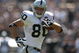 OAKLAND, CA - SEPTEMBER 28:  Zach Miller #80 of the Oakland Raiders runs for a touchdown against the San Diego Chargers during an NFL game on September 28, 2008 at McAfee Coliseum in Oakland, California.  (Photo by Jed Jacobsohn/Getty Images)