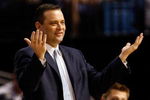 TAMPA, FL - MARCH 12:  Head coach Billy Gillispie of the Kentucky Wildcats reacts to a call during the game against the Ole Miss Rebels during the first round of the SEC Men's Basketball Tournament on March 12, 2009 at The St. Pete Times Forum in Tampa, Florida.  (Photo by Chris Graythen/Getty Images)
