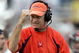 ATLANTA - NOVEMBER 20:  Head coach Al Groh shows his excitement after Alvin Pearman of the Virginia Cavaliers went 36 yards for a first down against the Georgia Tech Yellow Jackets as the Cavs defeated the Yellow Jackets 30-10 during NCAA football action at Bobby Dodd Stadium on November 20, 2004 in Atlanta, Georgia. (Photo by Doug Pensinger/Getty Images)